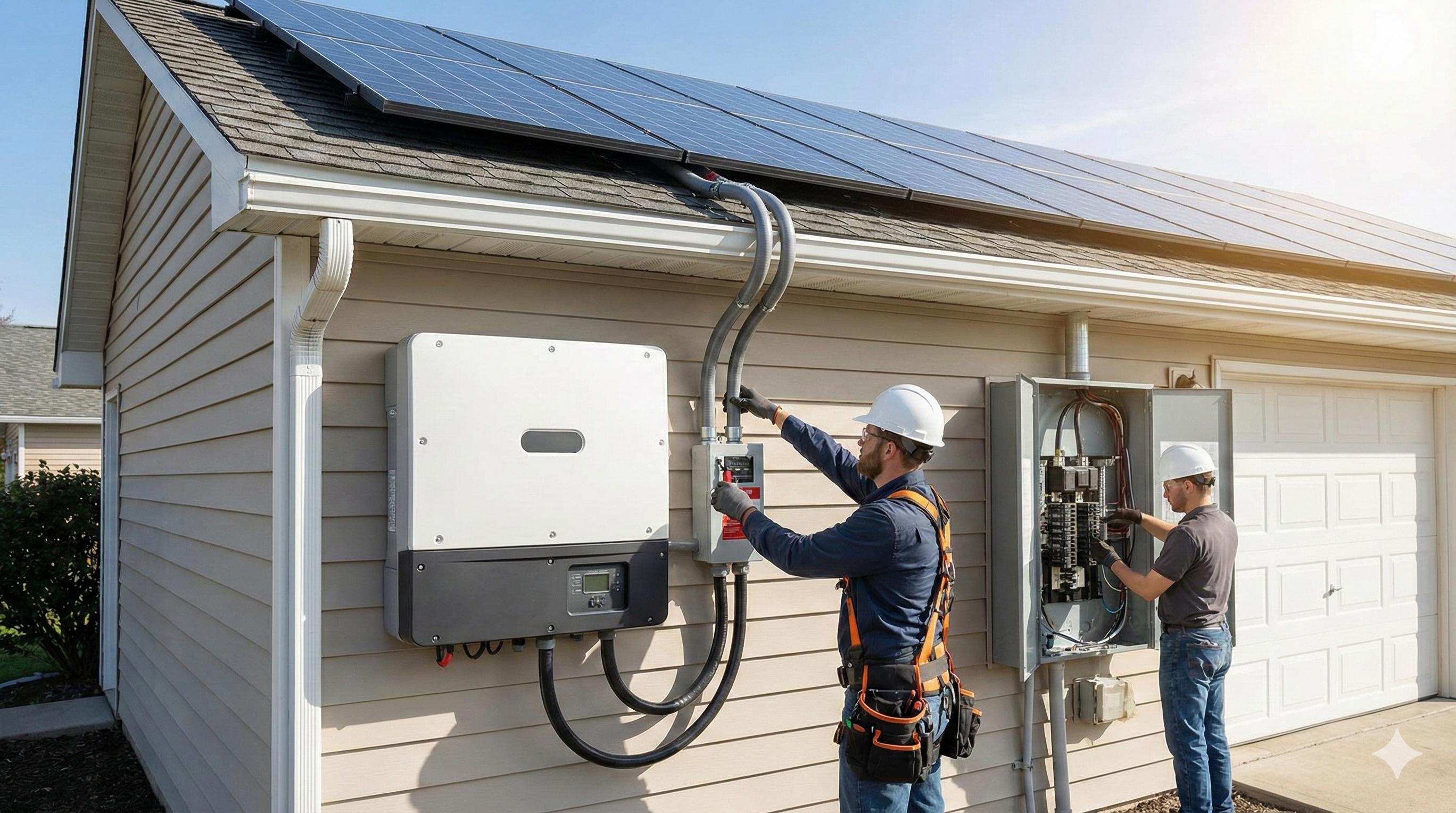 Grid-tie solar inverter